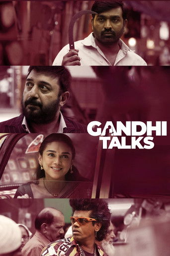 Poster for Gandhi Talks