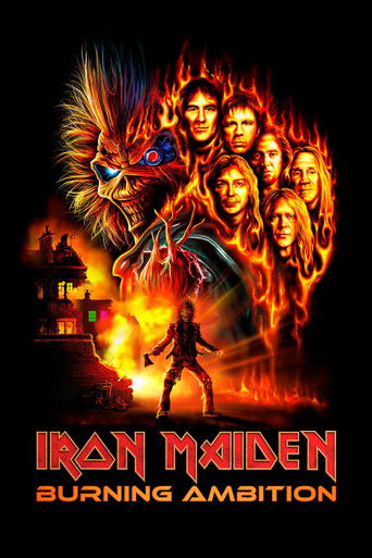 Poster for Iron Maiden: Burning Ambition